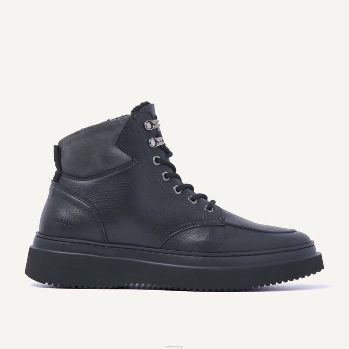 čevlje moški Nubikk krokarji škornji s polarnim krznom jonah BB483 Črna