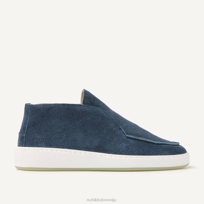 čevlje ženske Nubikk jiro sua loaferji iz semiša BB48142 denim