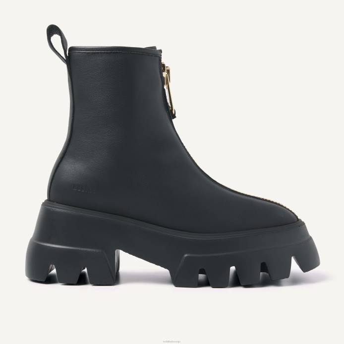 čevlje ženske Nubikk flore farai škornji BB48175 Črna