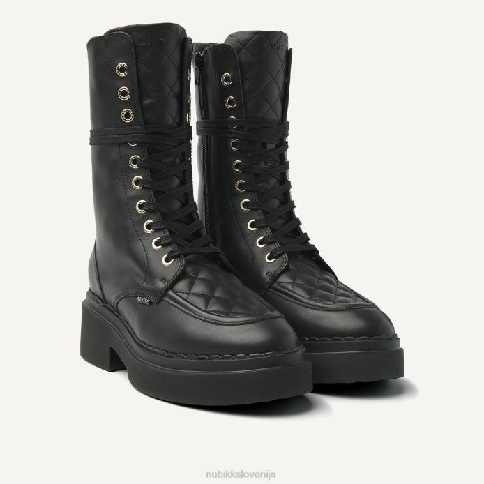 čevlje ženske Nubikk škornji finn aubine BB48163 Črna