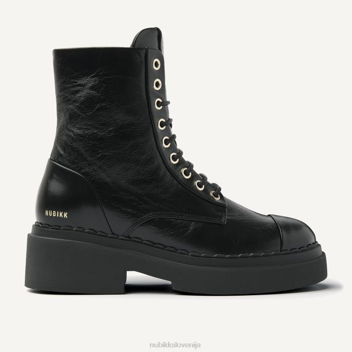 čevlje ženske Nubikk škornji finn bowie BB48162 Črna