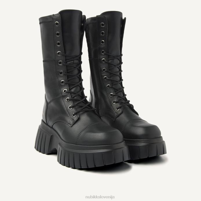 čevlje ženske Nubikk škornji miley mae BB48161 Črna