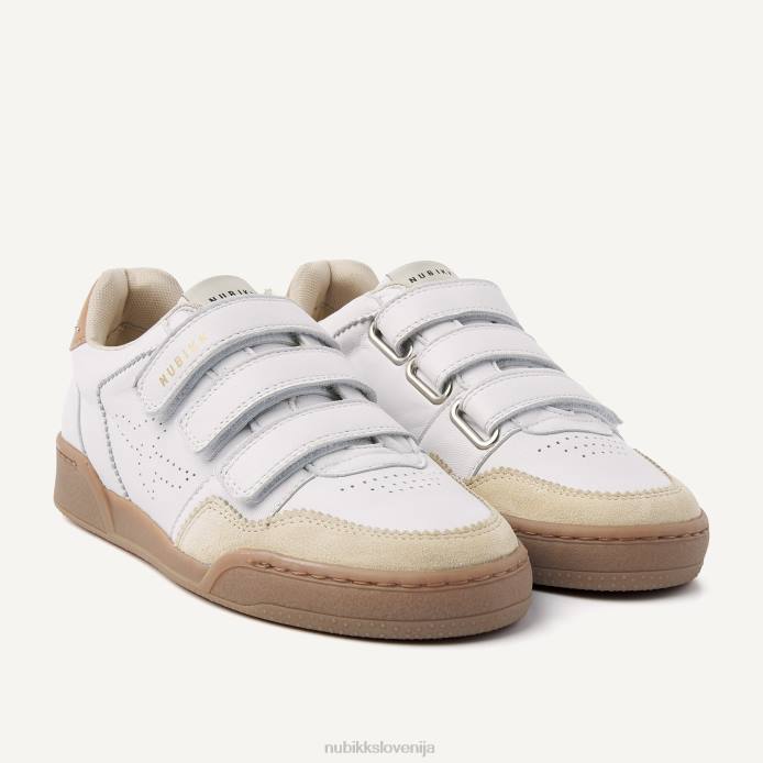 čevlje ženske Nubikk superge s paščki borovnice BB48109 bela
