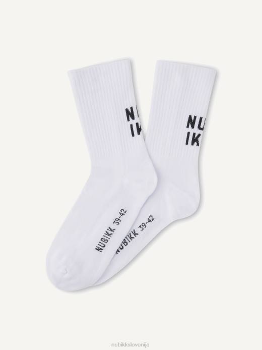 dodatki ženske Nubikk nova nogavice nogavice BB48203 bela